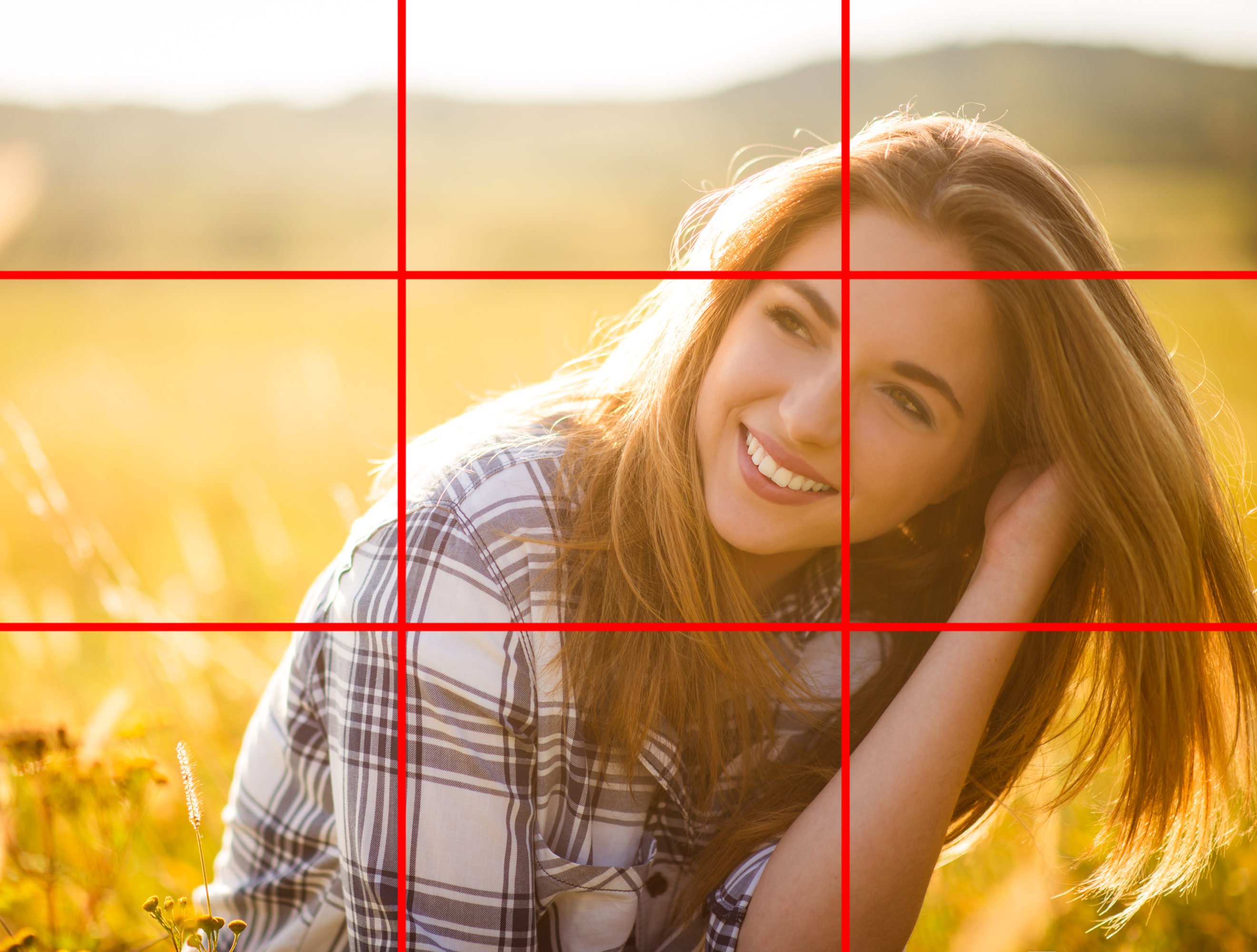 rule of thirds portrait photography