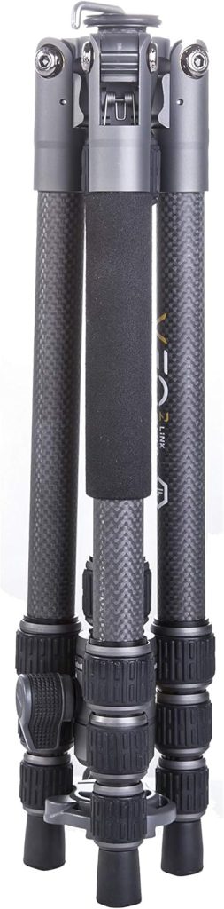 vanguard veo3go204cb travel tripod collapsed