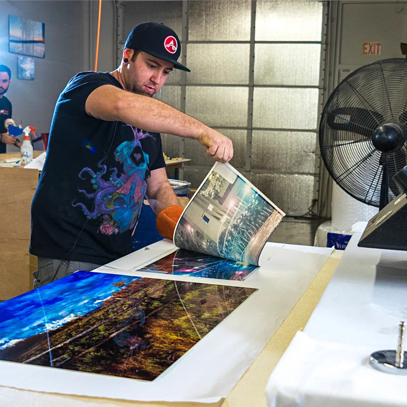 Artbeat Studios Making a Print