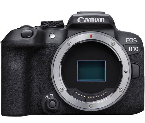 canon eos r10 front