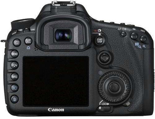 Canon EOS 7D Back