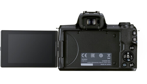 canon eos m50 mark ii back