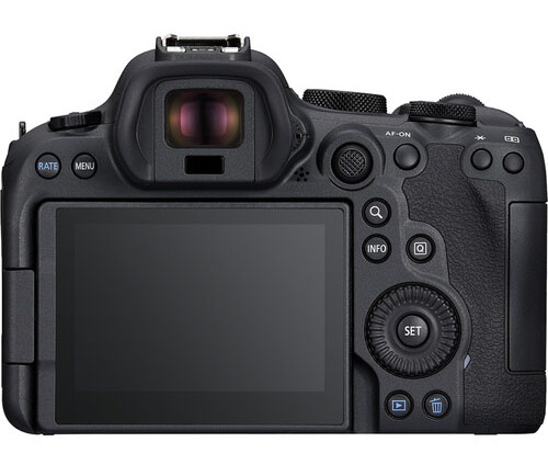 canon eos r6 mark ii back