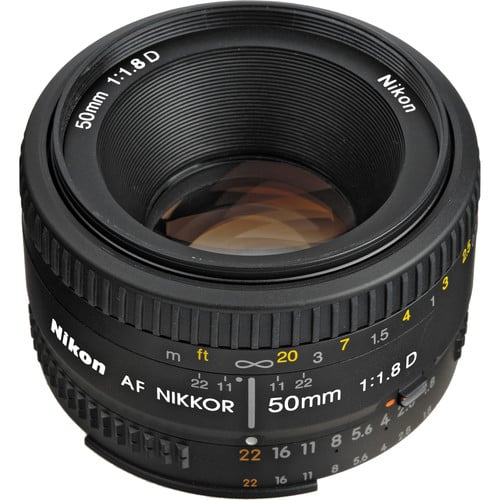 nikon nikkor 50mm f1.8 lens